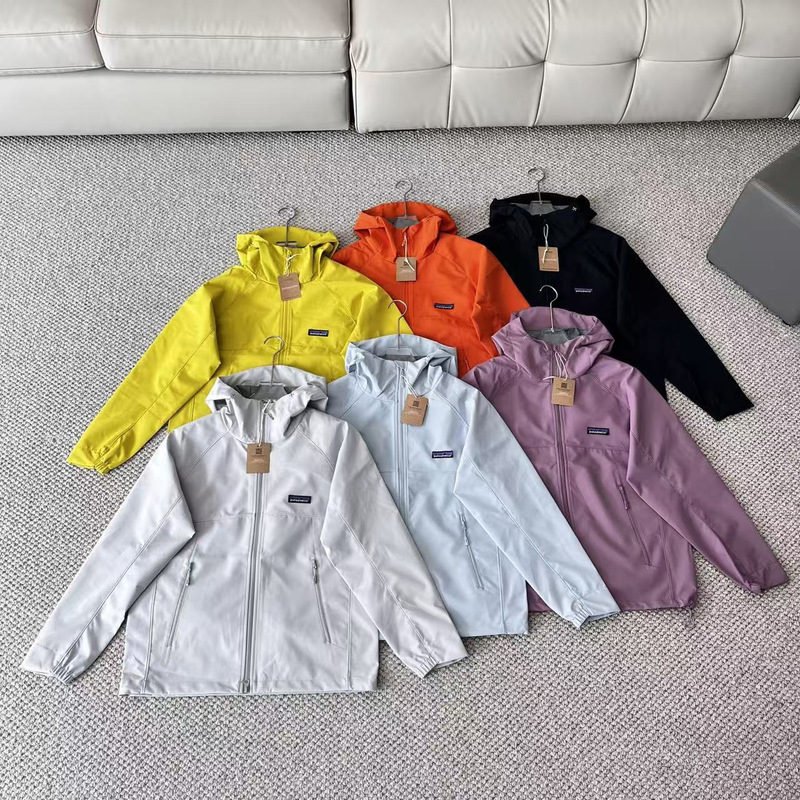 Cross-Border Supply Pata Outdoor Windproof and Waterproof Softshell Outdoor Jacket with Hood for Men and Women