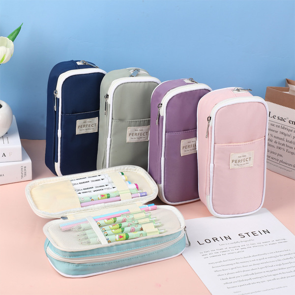 Japanese capacious pencil case for students