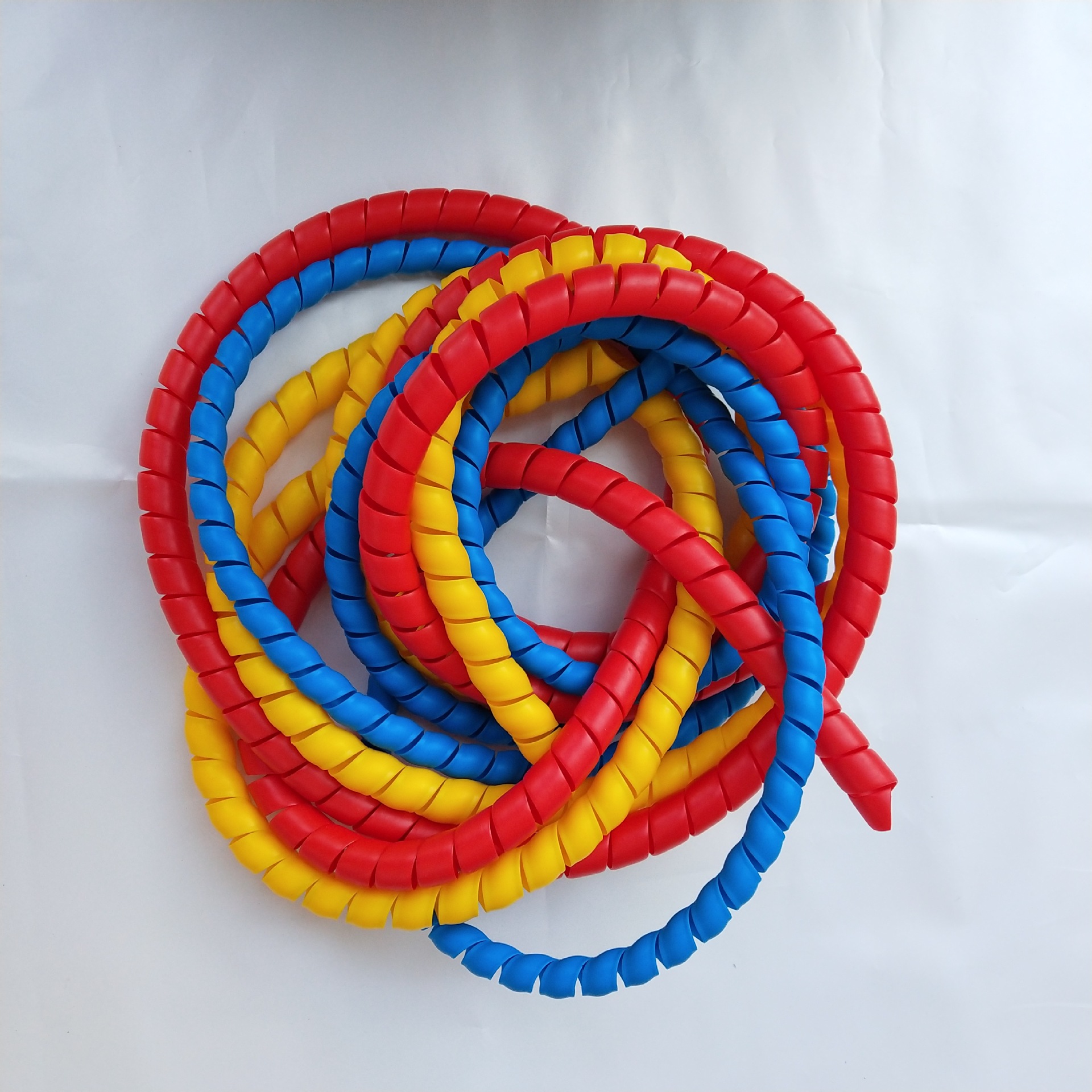 螺旋保护套14mm黄色液压机械油管理线缠绕套管线束固定器线路套管