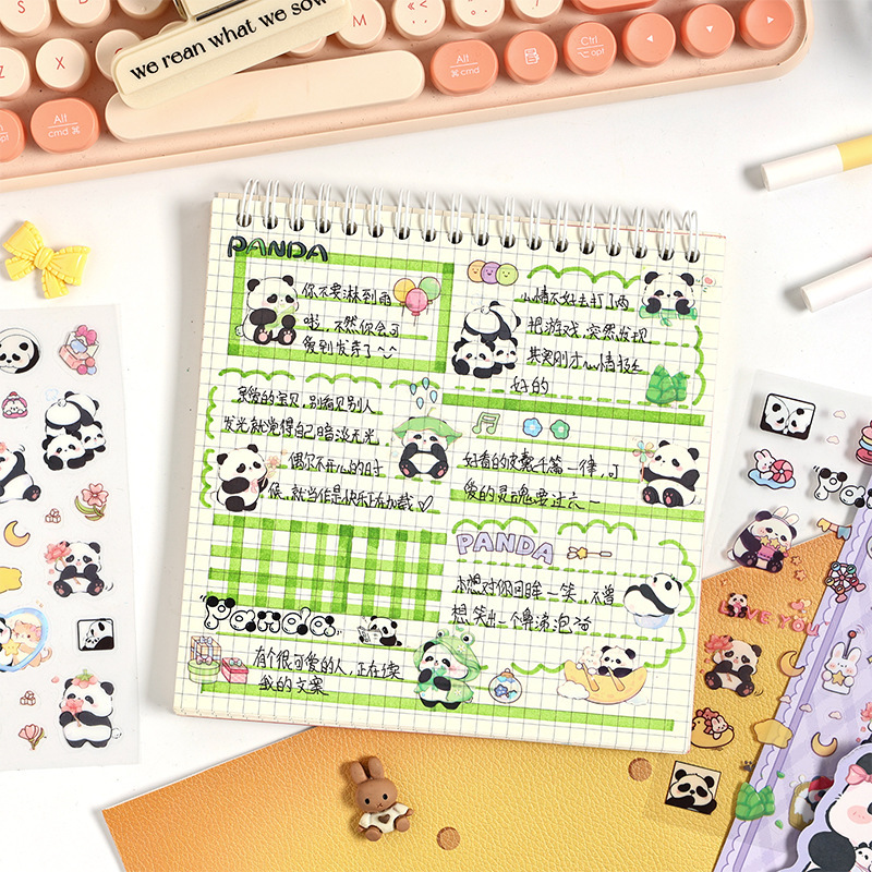 Pegatinas de mascotas impermeables transparentes pegatinas de diario pegatinas de decoración pegatinas de animales lindos