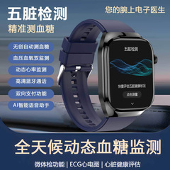 【アップグレード新製品】五臓検査健康スマートウォッチ 非侵襲的尿酸・血糖・体温測定