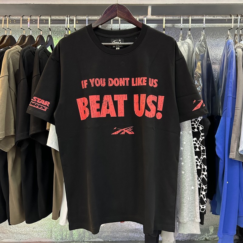 【Impresión Digital】Camiseta de manga corta informal y versátil Hell Star, éxito de ventas transfronterizo, conjunto de pantalones cortos para parejas, entrega rápida