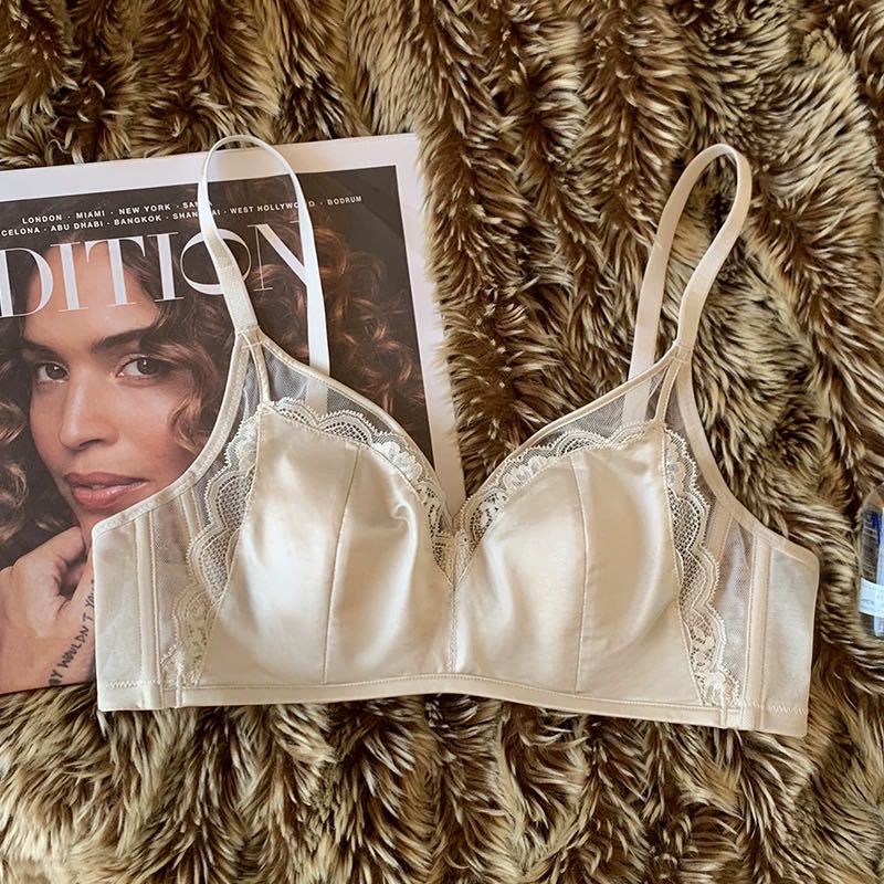 Venta directa de fábrica Comercio electrónico transfronterizo Sudeste de Asia Vietnam Tailandia Chaleco sin costuras para damas Recolección cómoda sujetador lateral