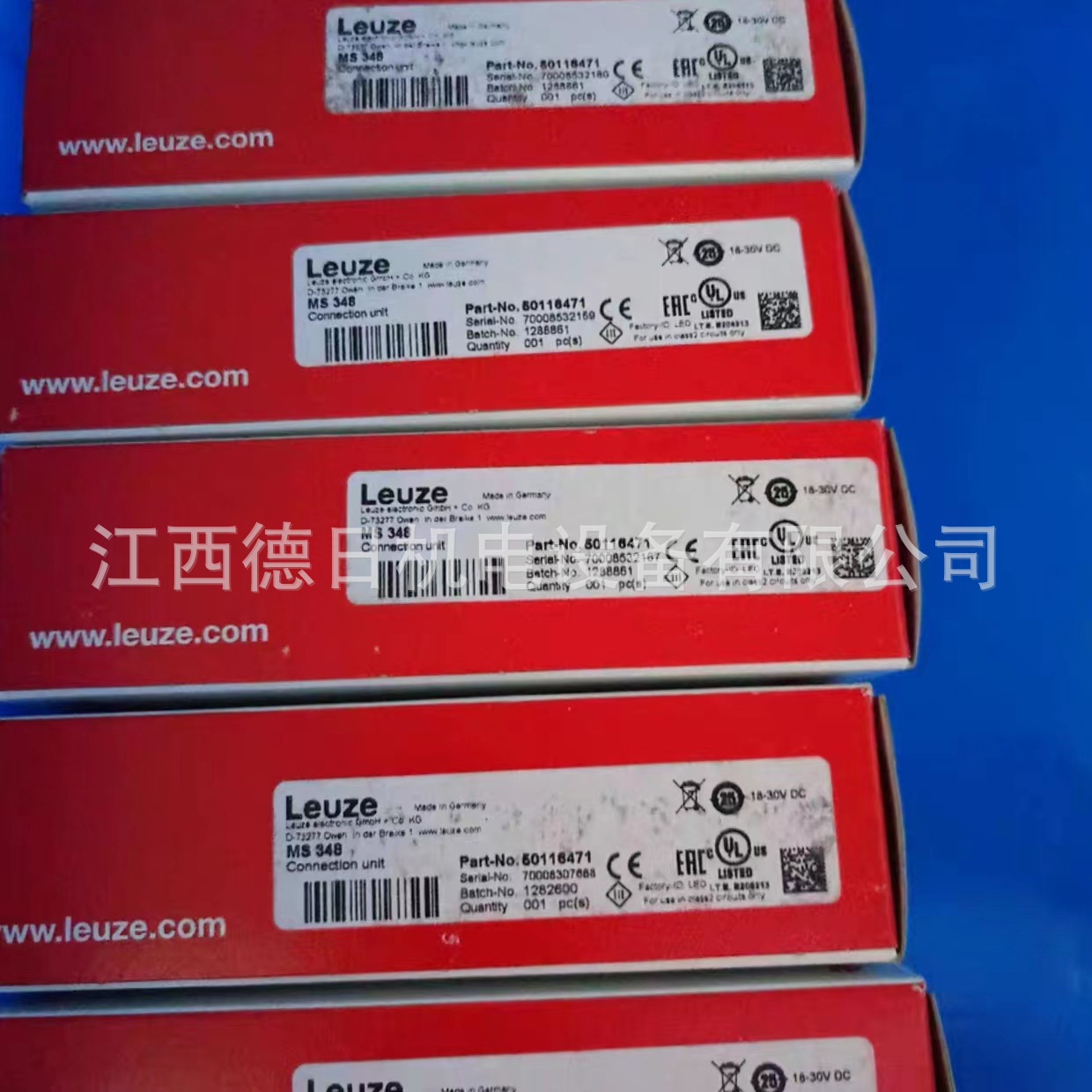 MK 348,全新leuze劳易测激光测距传感器现货实拍议