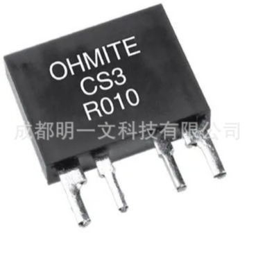 Ohmite电阻CS3FR020E电流传感电阻器 - 透孔3watt 20mOhms 1%