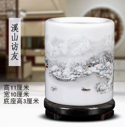 01 설경 높이 11구 10cm 베이스 포함