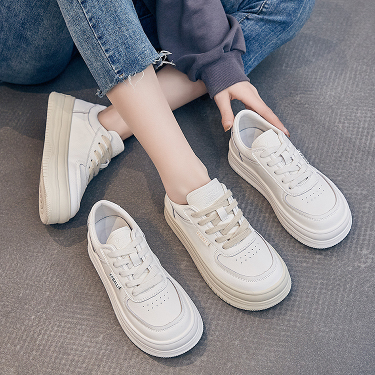 Scarpe running donna casual con suola alta stile coreano_voghion.com