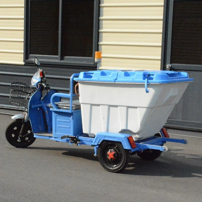 Electric Three-Wheeled Sanitation Cleaning Elektrik zibil maşınları