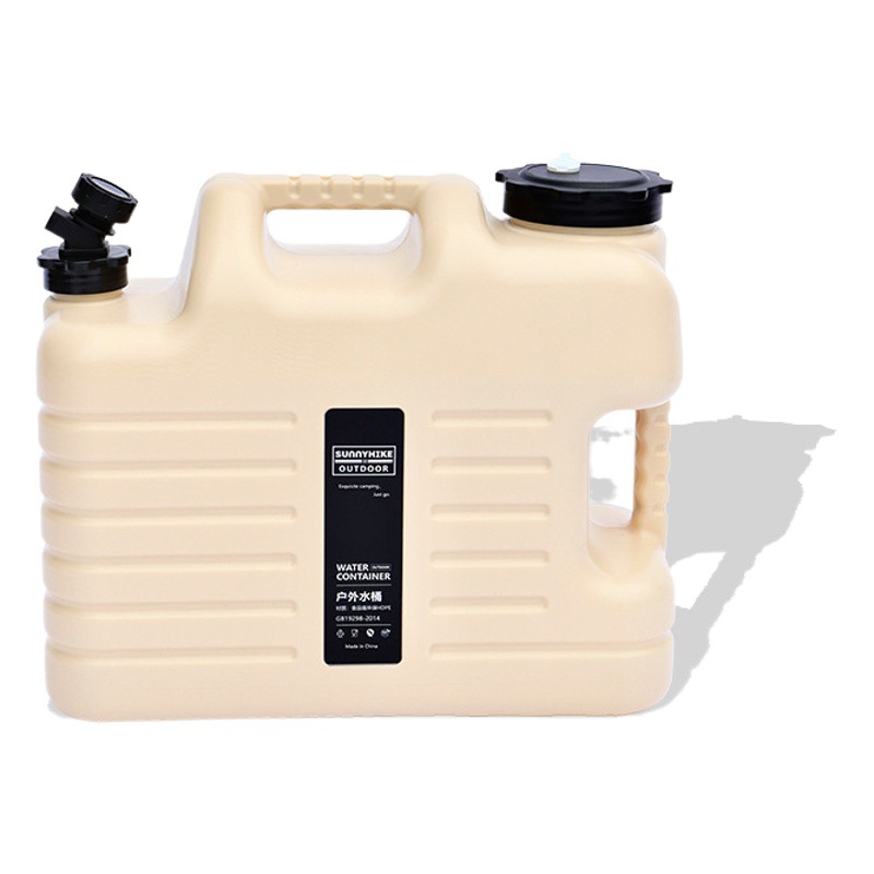 Al Aire Libre de calidad alimentaria 12L/18L Cubo de almacenamiento portátil para acampar Cubo de almacenamiento de maletero de coche