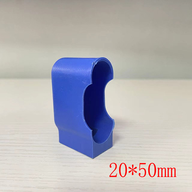 Starting from 20 pcs pp material oval blue 20*50mm