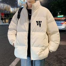 2025冬季新款男士棉衣韩版潮流加厚宽松港风外套男潮冬天百搭棉服