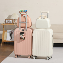 新款多功能出差高颜值密码箱轻便行李包大容量男女旅行箱外出USB