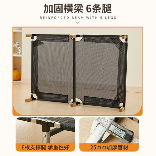 Dog Bed Seasonal Universal Pet Bed Removable and Washable Elevated Home Bed for Small, Medium, and Large Dogs Military Style Bed Winter and Summer Pet Bed