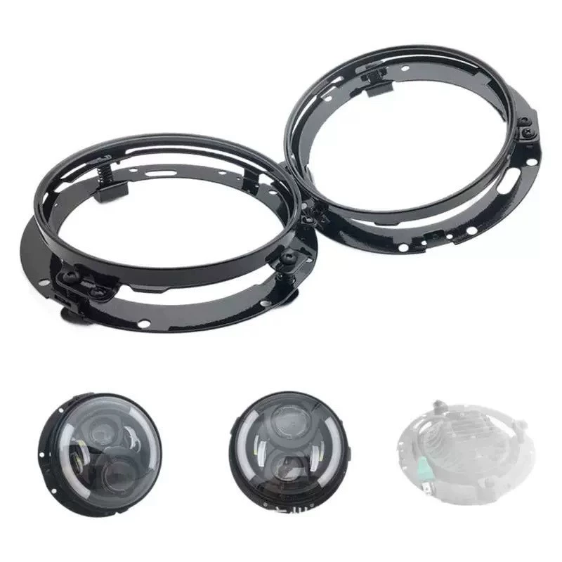 Прямые продажи, светодиодная фара для внедорожника, 7inch круглых фиксированных кронштейнов, аксессуары для модификации, кронштейн для мотоциклетного светильника Harley