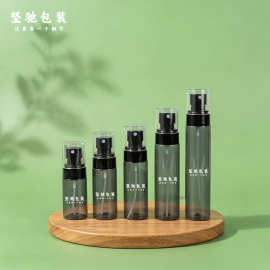 旅行便携白色喷雾瓶100ml按压泵头瓶pet面部超细补水喷雾分装瓶子