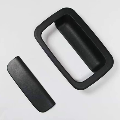 Suitable for 19-26 Jimny models, tailgate handle cover exterior modification black warrior decorative piece for JB74/75 (Other Automotive Exterior Supplies) - tailgate-handle-cover-2-piece-set