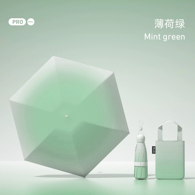 Umbrella solar-powered, small capsule, (Physicals), gradient, wholesale