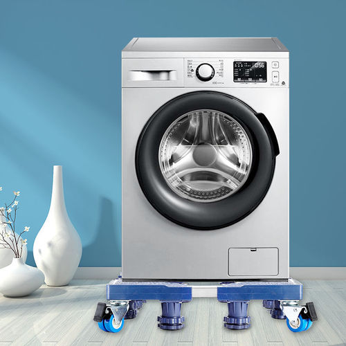 洗衣机底座冰箱垫高托架带轮子可移动置物架滚筒洗衣机底座架通用