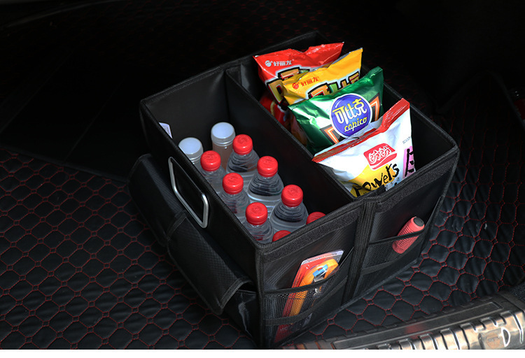 Car Trunk Storage Box, Car Storage Box, Foldable Car Storage Bag, Waterproof and Insulated Storage Box