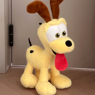 Odie Doll Garfield Doll Cute Little Dog Girl Sleeping Pillow Doll Plush Toy Gift