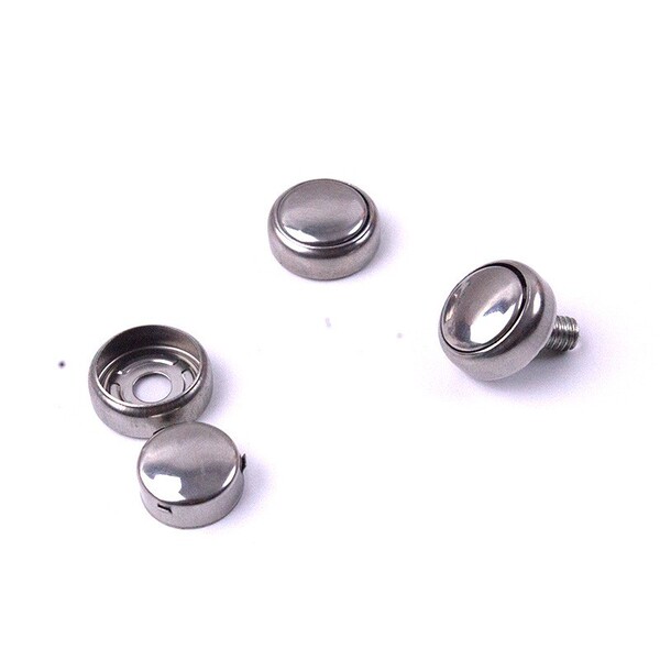 500 sets of logistics license plate frame fixed screw buckle nut…