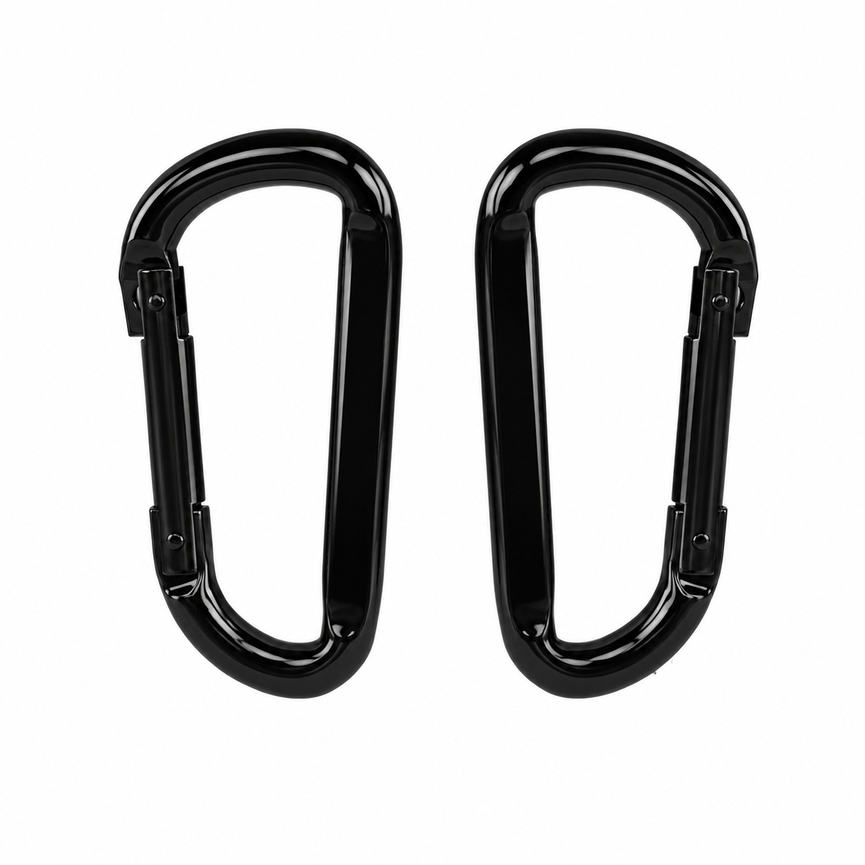 No. 8 black chrome-plated buckle*2