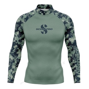 SCUBA Swimsuit Scuba Surfing Split Long Sleeve Top Quick-drying Jellyfish Suit Tight Stretch Sunscreen Suit
