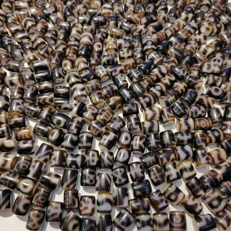 批发台湾天珠良品直切虎牙财神白化通体油润包浆工艺厂家【A级】|undefined