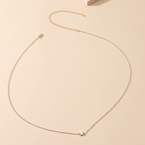 Fashionable and elegant temperament, gentle and simple cool style, small waist chain, Japanese and Korean new creative design, five-pointed star waist chain
