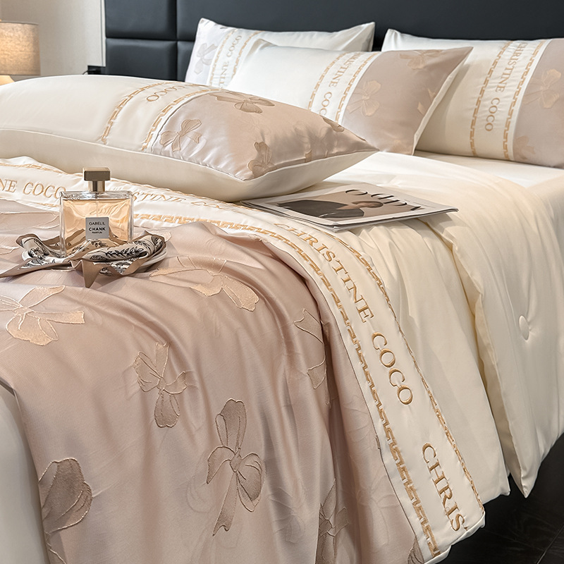 봄 컬렉션-나비매듭-크레센트 화이트-핑크