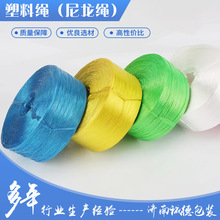 廠家批發 pp發泡彩色塑料繩子白色打包用 撕裂膜帶 捆扎繩 塑料
