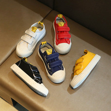 新款男女童鞋批发小白鞋春秋款百搭休闲宝宝鞋子布鞋儿童帆布鞋男