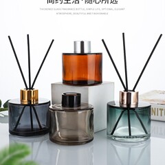 無火藤条拡香高円ガラス香薫瓶カラー低円北欧ins風ホームホテル香薫空瓶