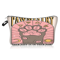 跨境新款 貓爪系列化妝包 手拿收納洗漱包 懶人便攜旅行包