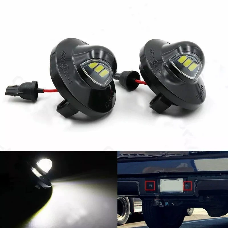 Заводская лампа подсветки номерного знака LED с 3 лампами, подходит для пикапов Ford F150 F250 F350