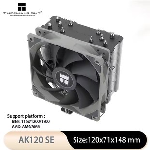 Thermalright Ak120 Se 5 Heat Pipe Direct Touch Type Cpu Air-
