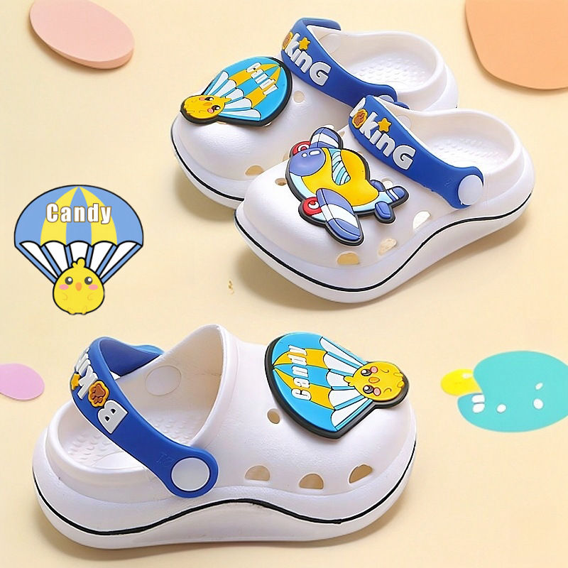 non-slip children‘s boys girls‘ slipper summer slippers girl child baby hole shoes wholesale outdoor slippers
