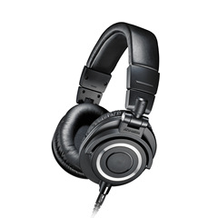 ATH-M50xの専門のヘッドセット式はイヤホンの有線の音を傍受します。