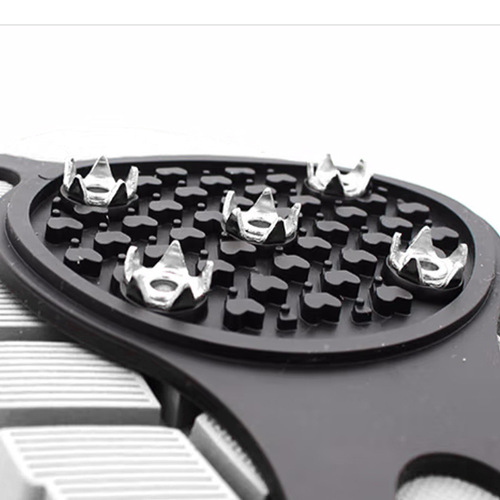 Crampons anti-slip shoe covers gourd-shaped winter snow simple snow claws ice grip ice surface anti-fall shoe spikes five-tooth crampons