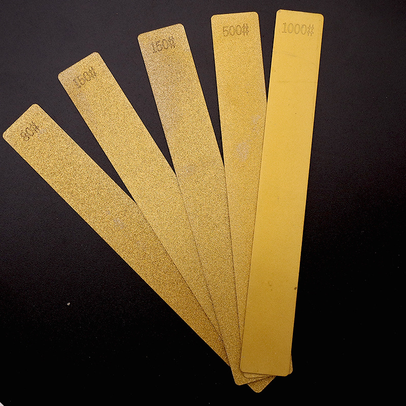 镀钛家用户外切割刀削皮器甘蔗磨刀器金刚石磨刀片150*20*1mm磨片