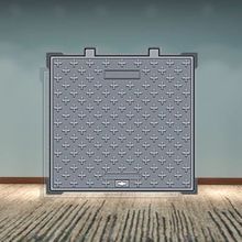 铸铁井盖球墨铸铁下水道方形井盖正方形井盖长方四方形弱电方井盖