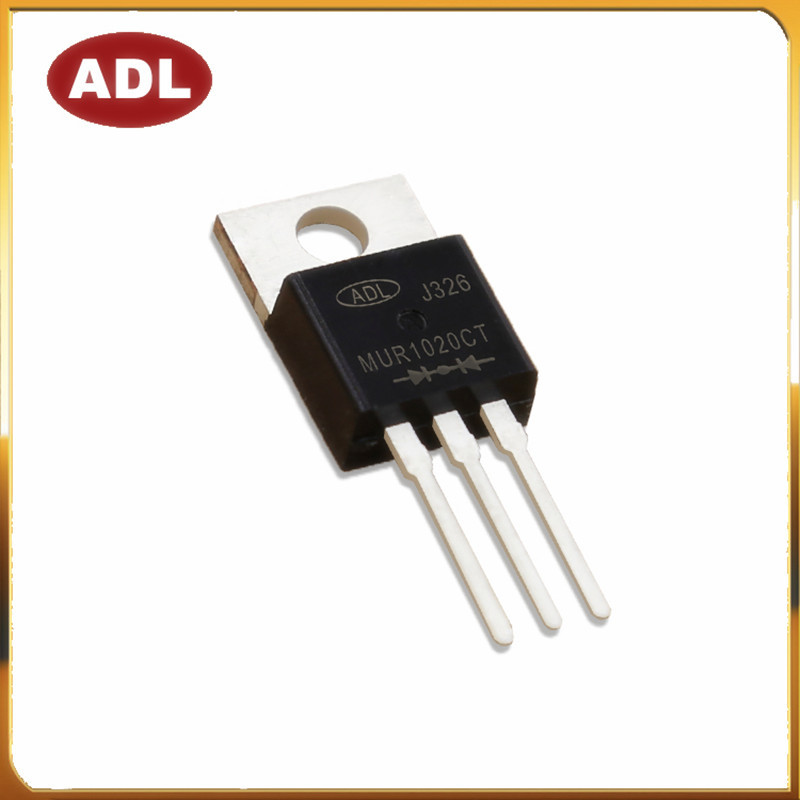 奥德利 整流 快恢复二极管 MUR1020CT 10A200V TO-220 进口芯片