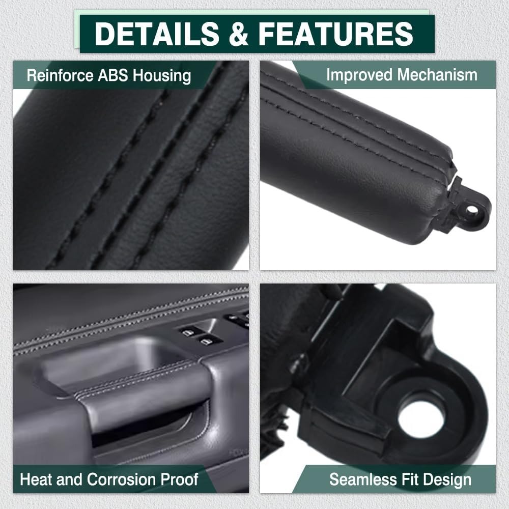 Suitable for Volkswagen Touareg Door Handle, Touareg Door Opening Handle, Leather Armrest, Touareg Door Handle 7L6867161