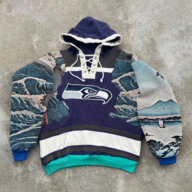 Cross-border new style baby Dream Pikachu peripheral trend 3D digital printing autumn hooded men's sweater