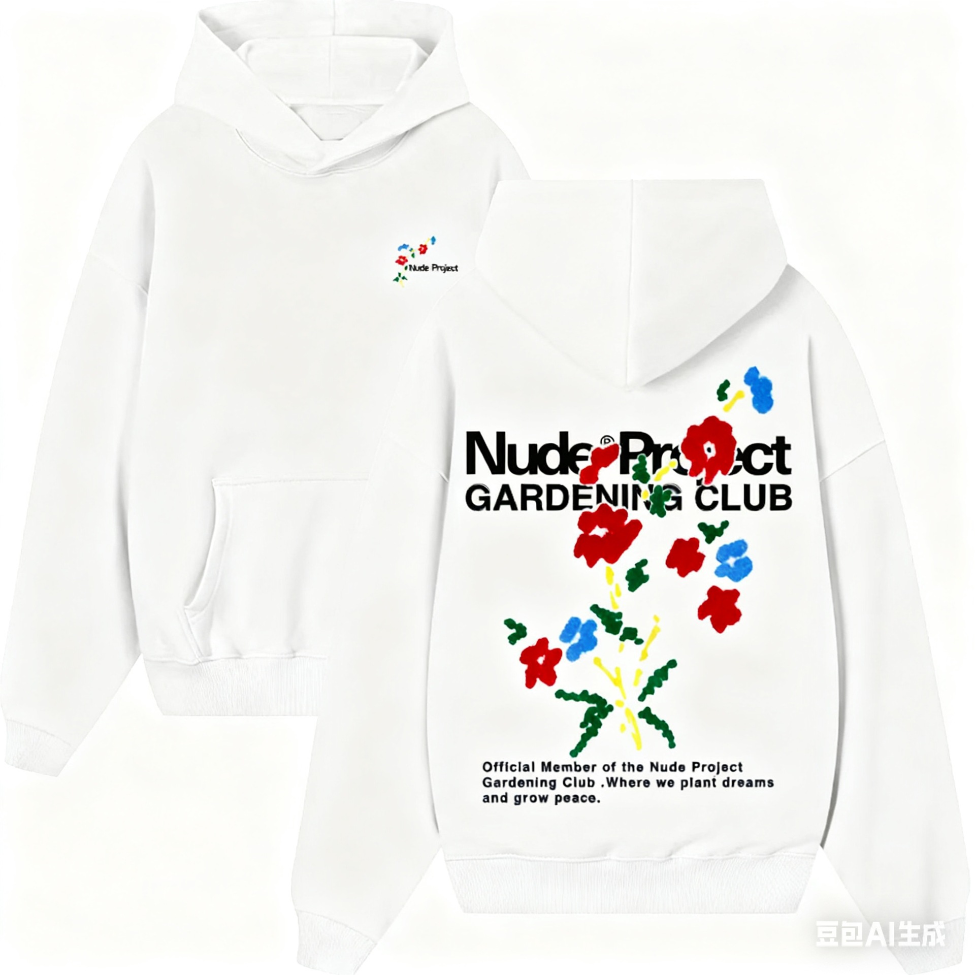 Nude Project Gardening Club Jacket White