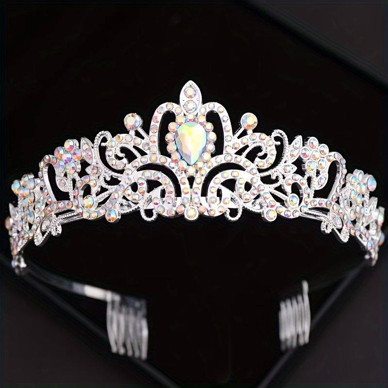 Women's, Adults Gender Plating Design Luxurious Bridal Shiny Women's Adults Crown Knot Alloy Plating Crown