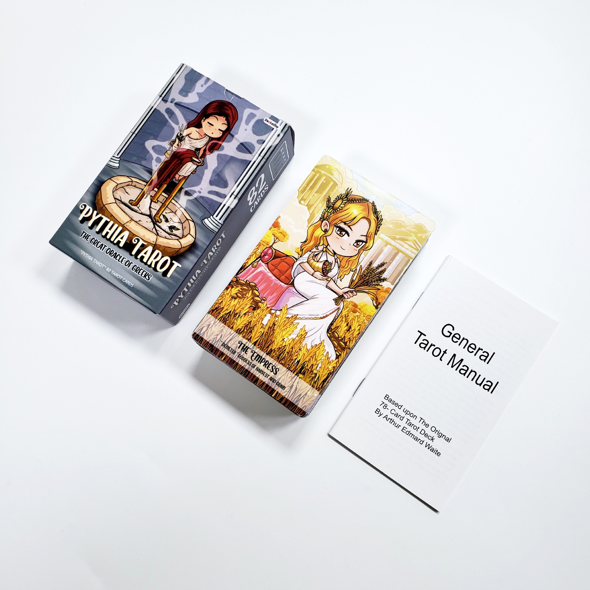 Gioco di carte tarot greco pythia per feste e party games_voghion.com
