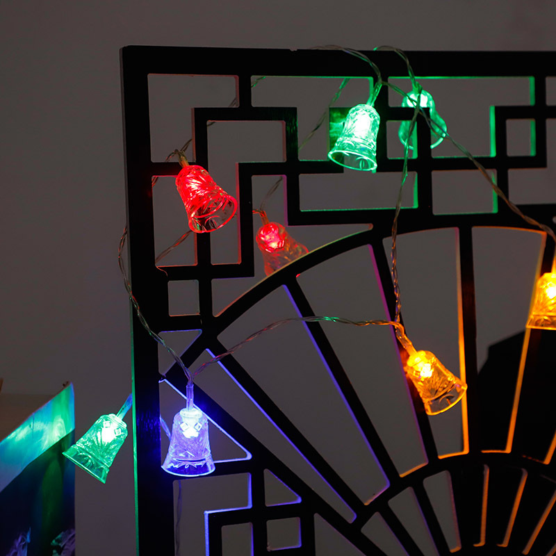 Decoración navideña, luces de colores, luces intermitentes, luces de cadena, alces huecos, luces colgantes, decoración de la habitación de la niña, atmósfera del maletero