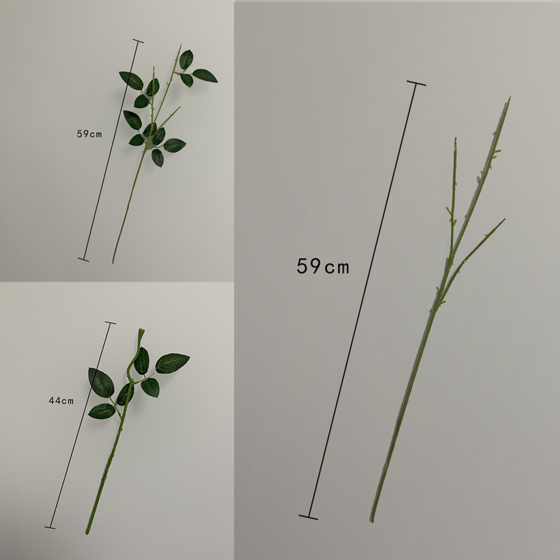 模造スクリーンバラ棒単枝石けん花棒手作り材料針金花枝偽花棒メーカー卸売り|undefined