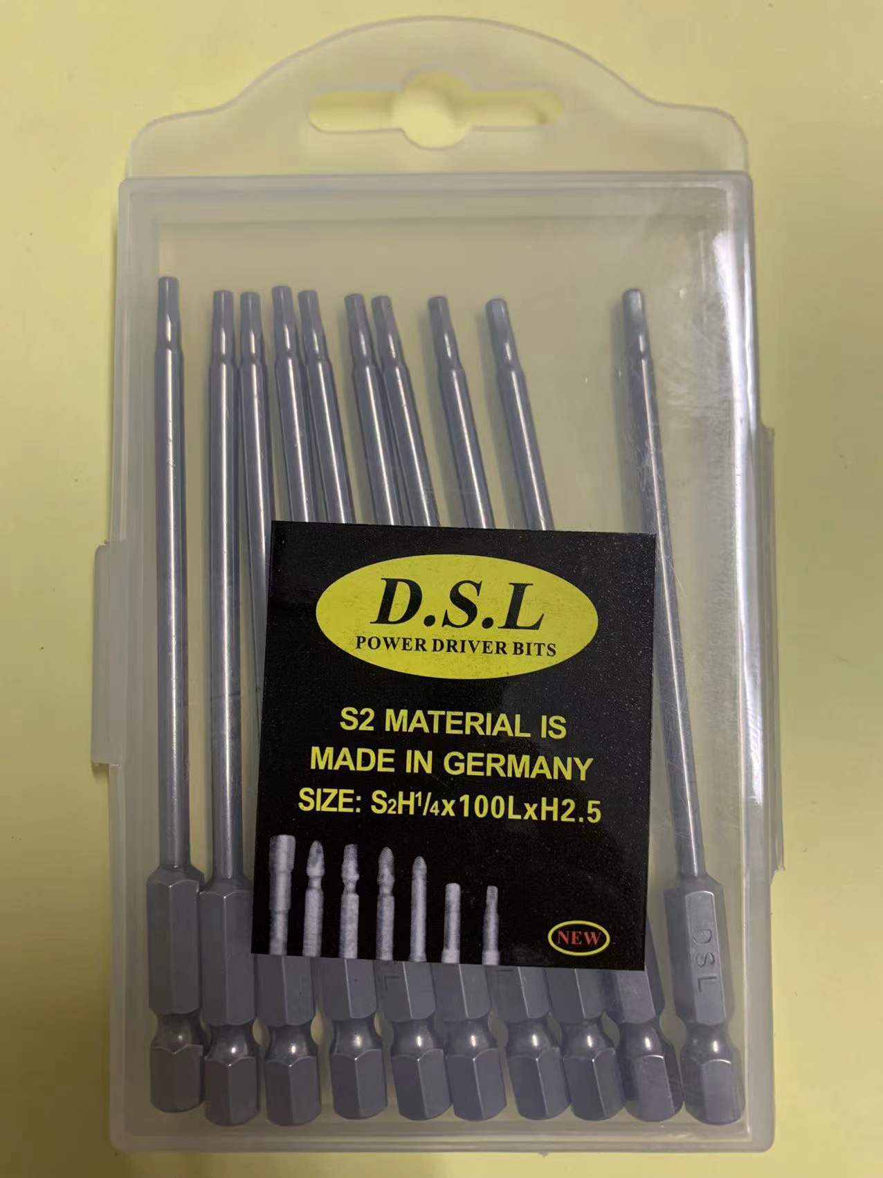 FUENTE fabricante DSL Alemania S2 cabeza de lote hexagonal de una sola cabeza de acero endurecido cabeza de lote hexagonal especificaciones completas